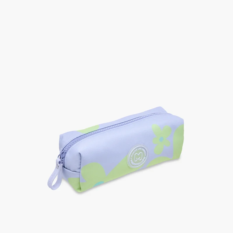MARSHMALLOW Petals Printed Pencil Pouch for Kids